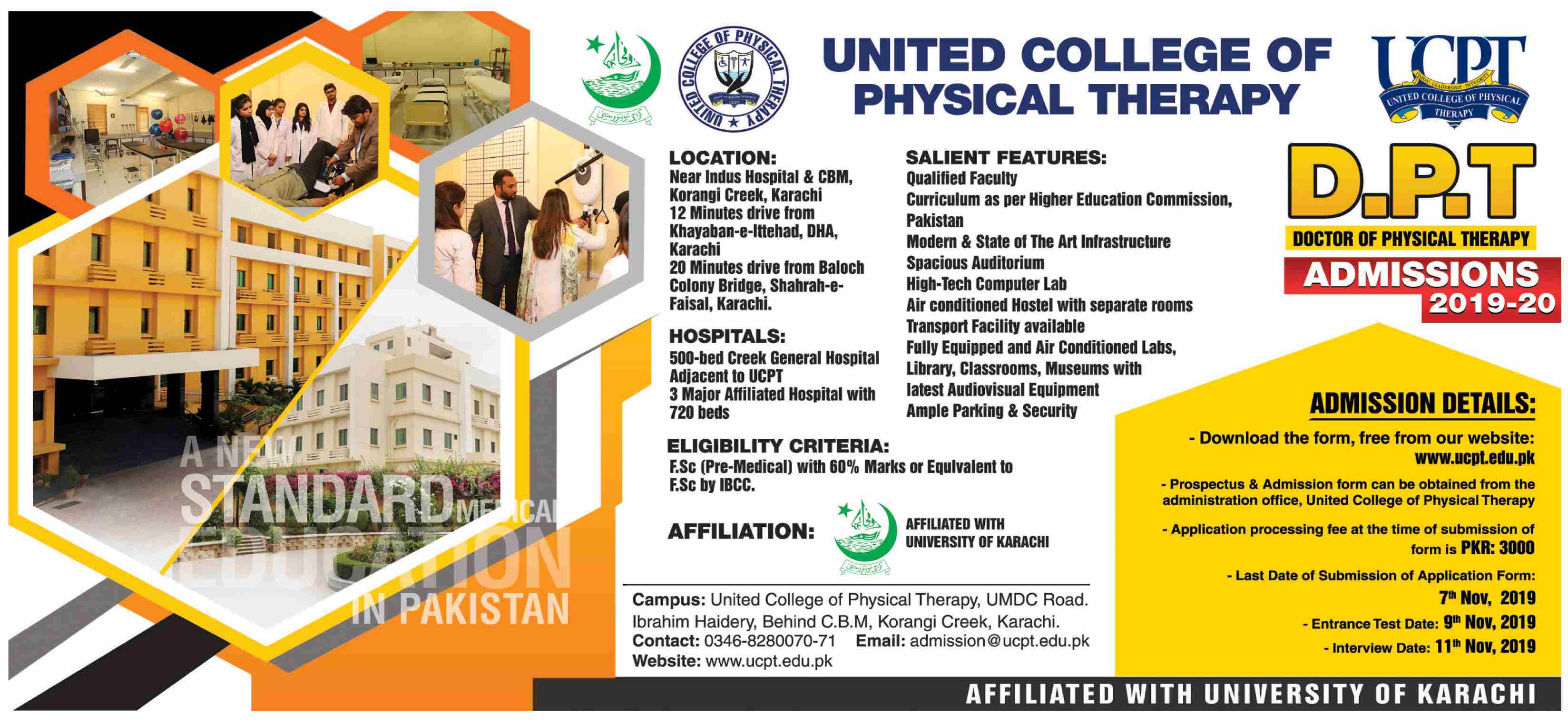 NUST University Phd Admissions 2019