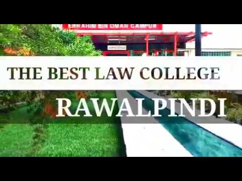 The Best Law College Rawalpindi LLB Admission 2020