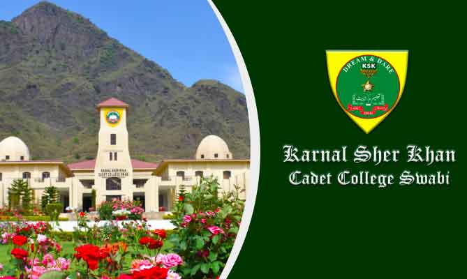 Karnal Sher Khan Cadet College Swabi FA  Admissions 2021