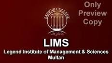 Legend Institute of Management and Science Multan BS Admission 2022