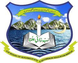 BISE AJK Board HSSC 2nd Annual Exam Revised Datesheet 022