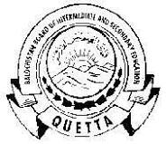 BISE Quetta SSC Exams Datesheet 2023