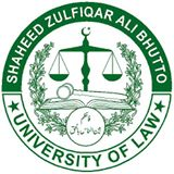 Shaheed Zulfiqar Ali Bhutto University of Law Admission Fall 2023