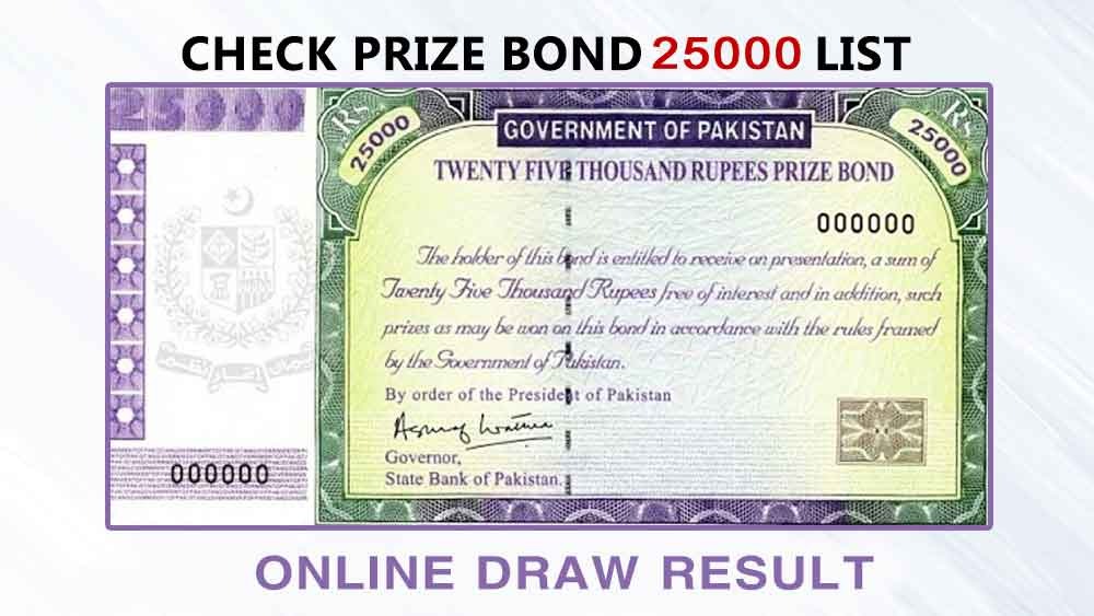 Draw 11 Rs 25000 Premium Prize Bond List Sialkot Result 2023