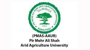 Pir Mehr Ali Shah Arid Agriculture University MSc M.Phil PhD Admission 2024