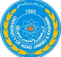 University of Azad Jammu & Kashmir MS MPhil PhD Admission 2024