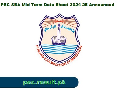 PEC Releases Mid-Term Exam Date Sheet for Primary to Middle Classes